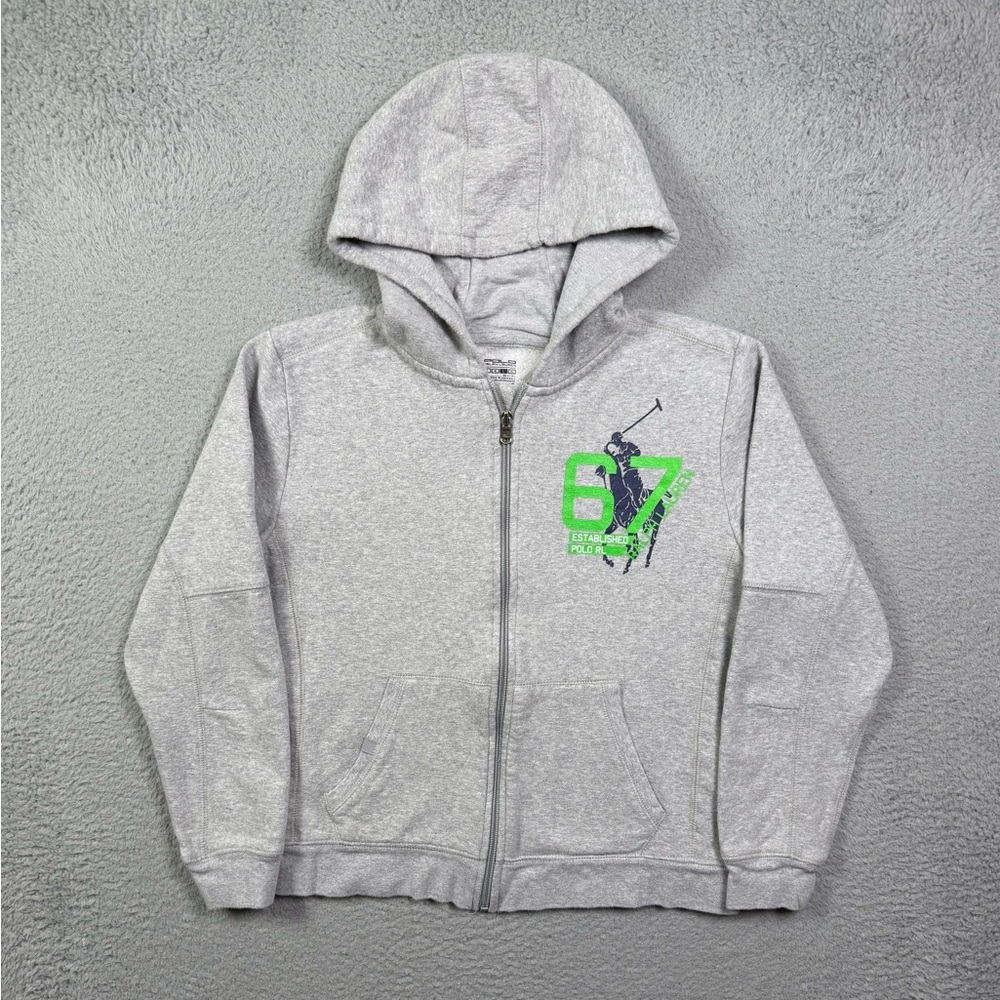Kids Polo Ralph Lauren‎ zip up sweatshirt - Picture 2 of 5